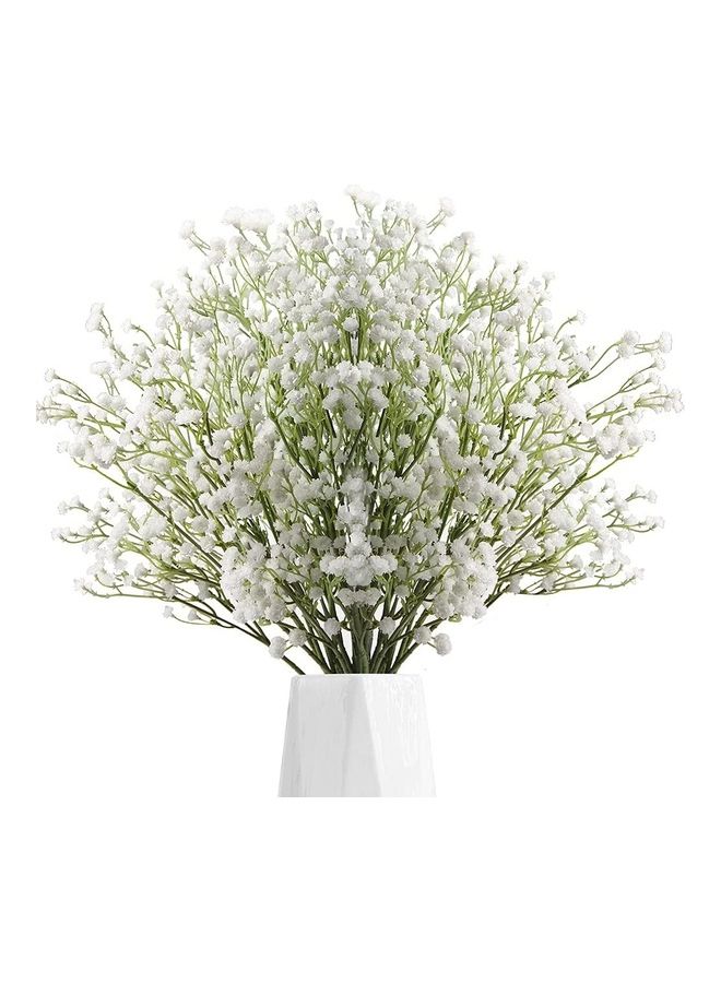 XiuWoo 12-Piece Artificial Flowers Multicolour One Size - Image 1