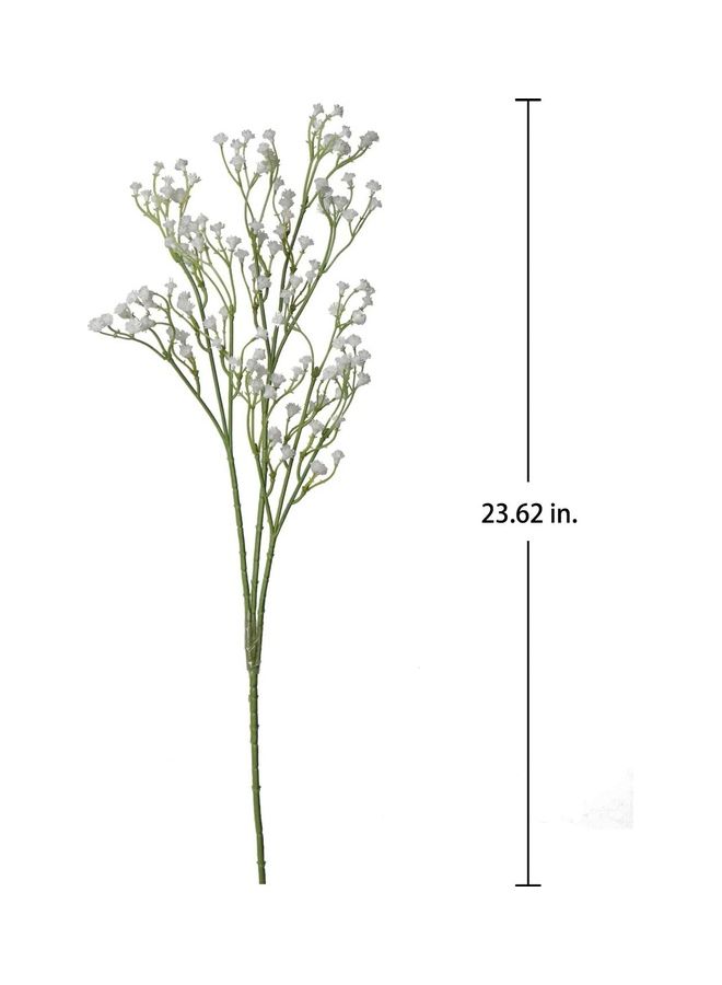 XiuWoo 12-Piece Artificial Flowers Multicolour One Size - Image 5