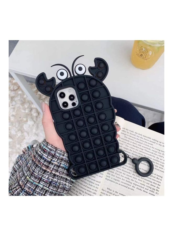 XiuWoo Pop Fidget Toy Phone Case Cover For Apple iPhone 11 Black - Image 2