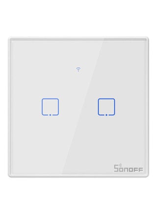 Wireless Smart Touch Switch Voice Control Compatible With Google Assistant White - v1618055817/N46439866A_1