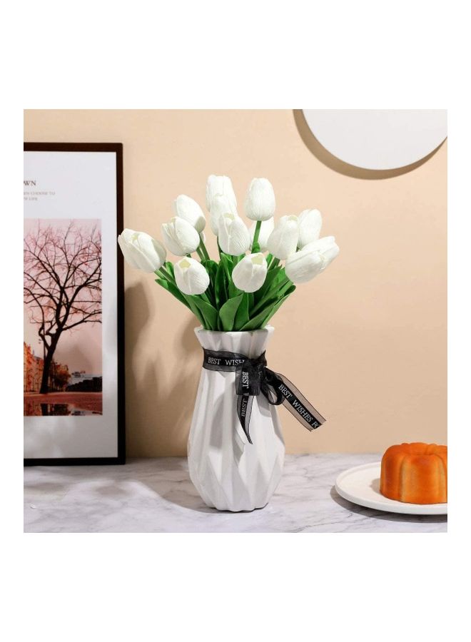 XiuWoo 20-Piece Artificial Tulip Flowers Multicolour One Size - Image 3