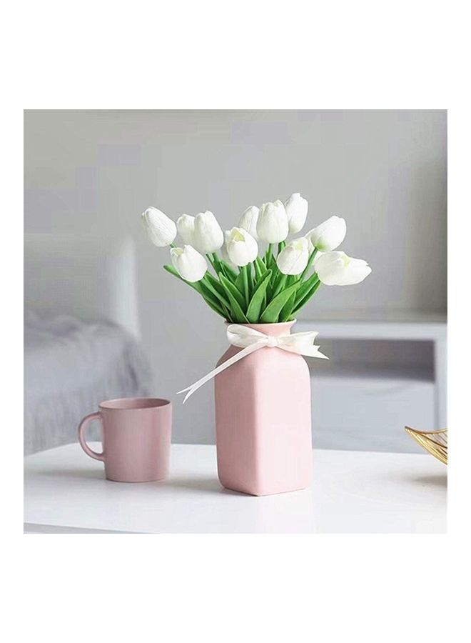 XiuWoo - 20-Piece Artificial Tulip Flowers Multicolour One Size - Image 1
