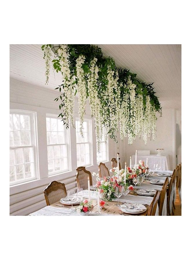 XiuWoo 12-Piece Artificial Flowers Multicolour One Size - Image 4