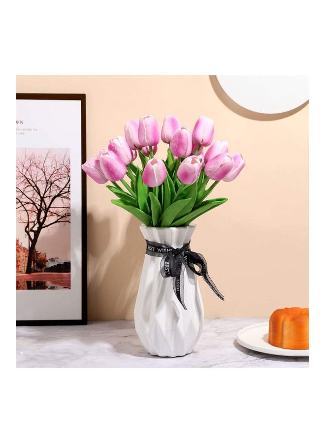 XiuWoo 20-Piece Artificial Tulip Flowers Multicolour One Size - Image 3