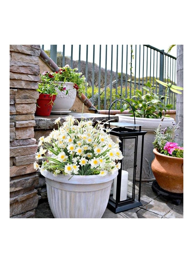 شو وو مجموعة من 4 قطع من أزهار الأقحوان الصناعية متعدد الألوان - Image 5