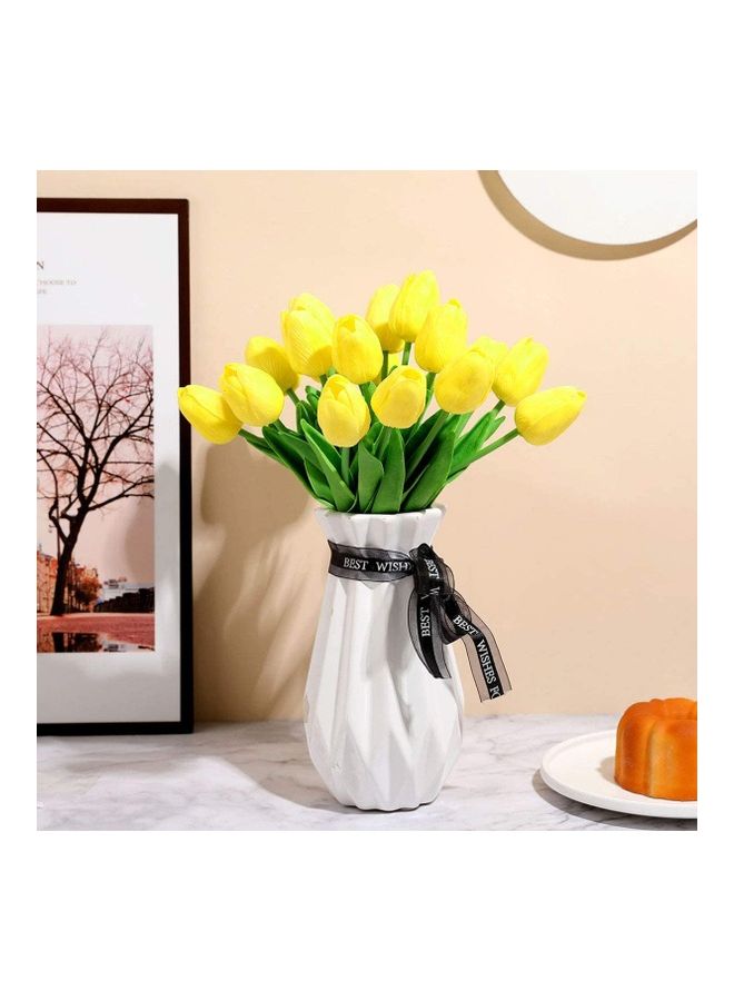 XiuWoo 20-Piece Artificial Tulip Flowers Multicolour One Size  - Image 3