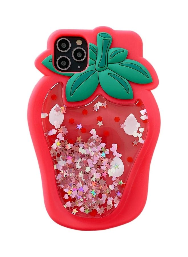 XiuWoo Pop Fidget Toy Phone Case Cover For Apple iPhone 11 Red/Green - Image 1