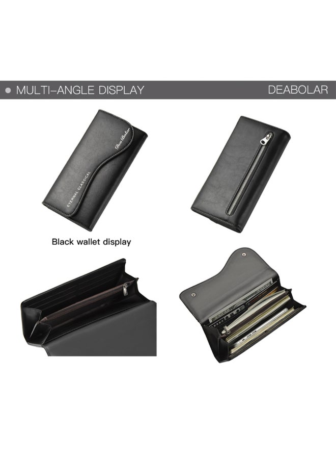 Deabolar - Stylish Comfortable Mini Wallet Black - Image 1