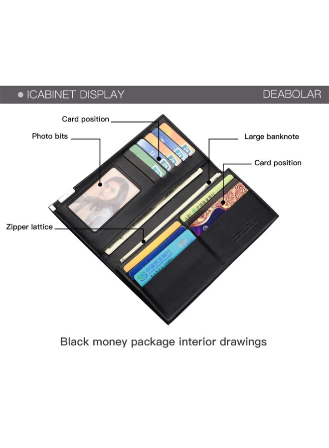 Deabolar - Stylish Comfortable Mini Wallet Black - Image 1