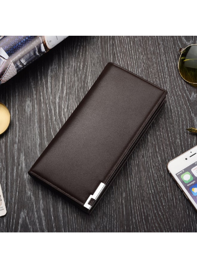 ديبولار محفظة صغيرة عصرية ومريحة بني - Image 3