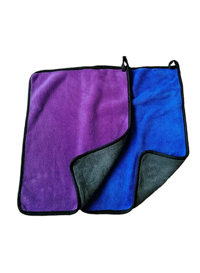 UTEX 2-Piece Dual Side Thicker Car Wash Towel - Image 3