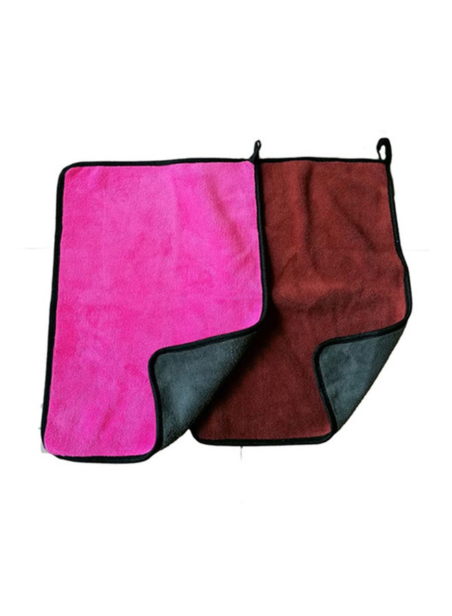 UTEX 2-Piece Dual Side Thicker Car Wash Towel Set - Image 3