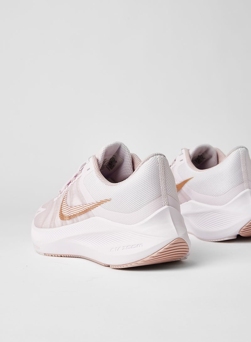 Winflo 8 Running Shoes Lt Violet/Mtlc Red Bronze-Champagne-White