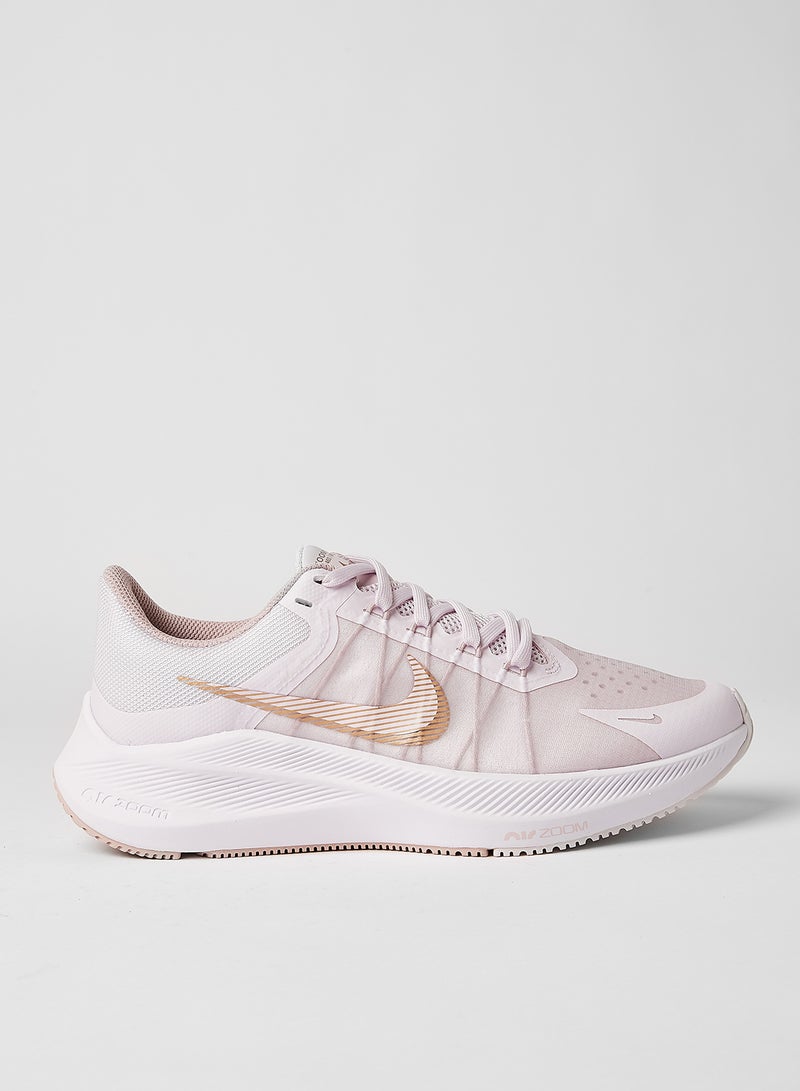 Winflo 8 Running Shoes Lt Violet/Mtlc Red Bronze-Champagne-White
