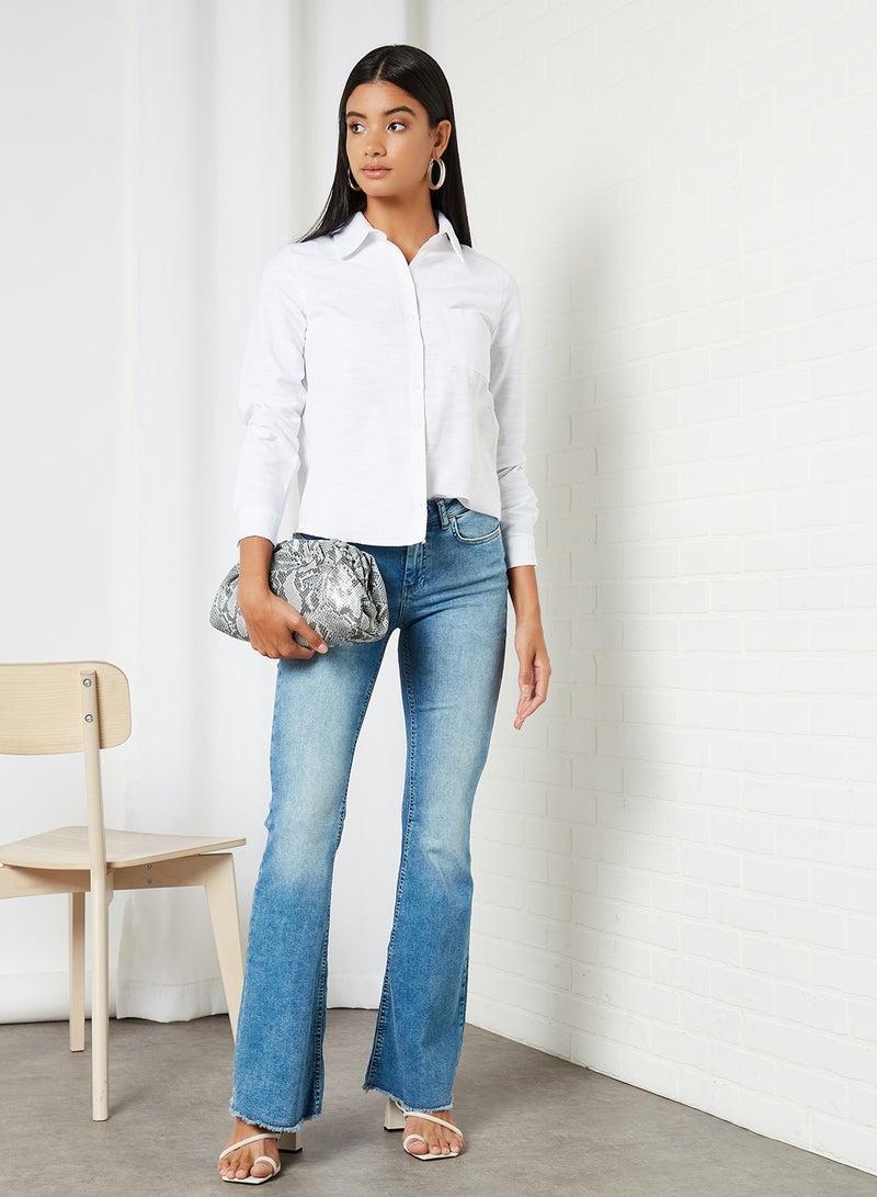 trendyol - Plain Shirt White - Image 1