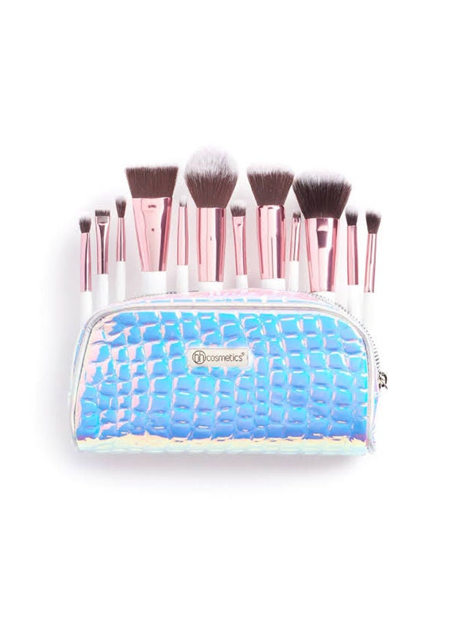 12-pieces makeup brushs set Multicolor - Image 1