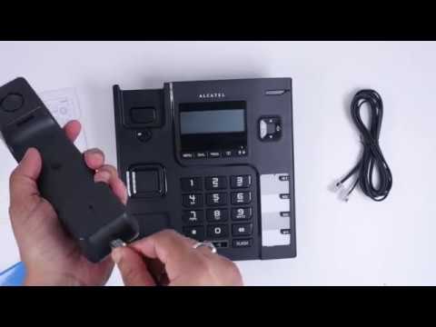 Alcatel T56 Corded Phone Black  - Image 3