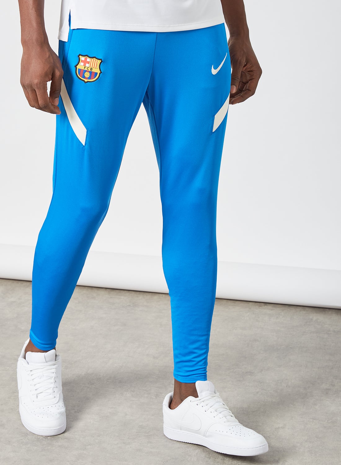 Camla Barcelona Blue Printed Elasticated Ankle Trackpants  Buy COLOR Blue  Jogger Online for  Glamly