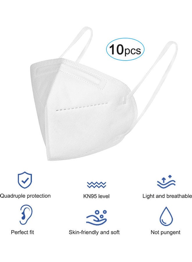 10-Piece KN95 Face Mask Set - Image 4