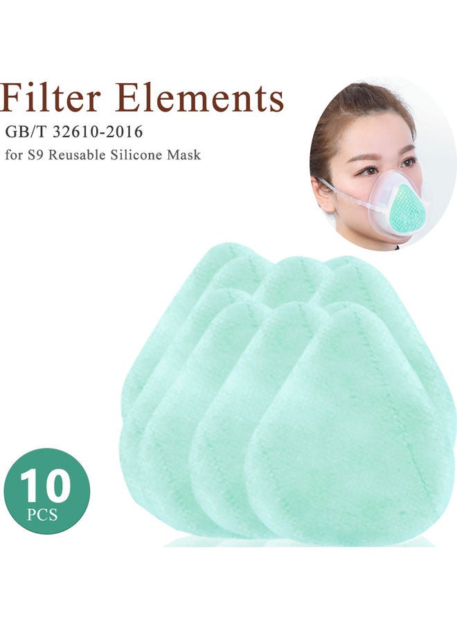 طَقم عناصر فلتر قابلة للاستبدال PM2.5 مكون من 10 قطع - Image 5