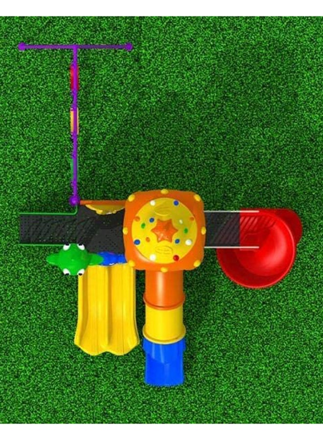 RBWTOYS - 7-In-1 Swings Double Slides Round S-Slide And Tube Slide Set 12013 - Image 1