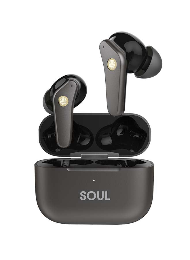 Xcell Soul 4PRO with Active Noice Cancellation, Dual Mics, Wireless Earbuds Bluetooth 5.1, IPX5 Splash & Sweat Resistance, Google & Siri support, compatible with iPhone, Samsung Black  - Image 2