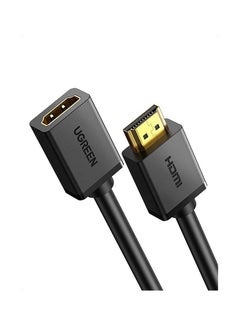 HDMI Extension Cable Male to Female HDMI Extender Cord 4K Compatible for TV Stick, Roku Stick, PS5 PS4 PS3, Blu Ray Player,HDTV Laptop PC - 1M Black