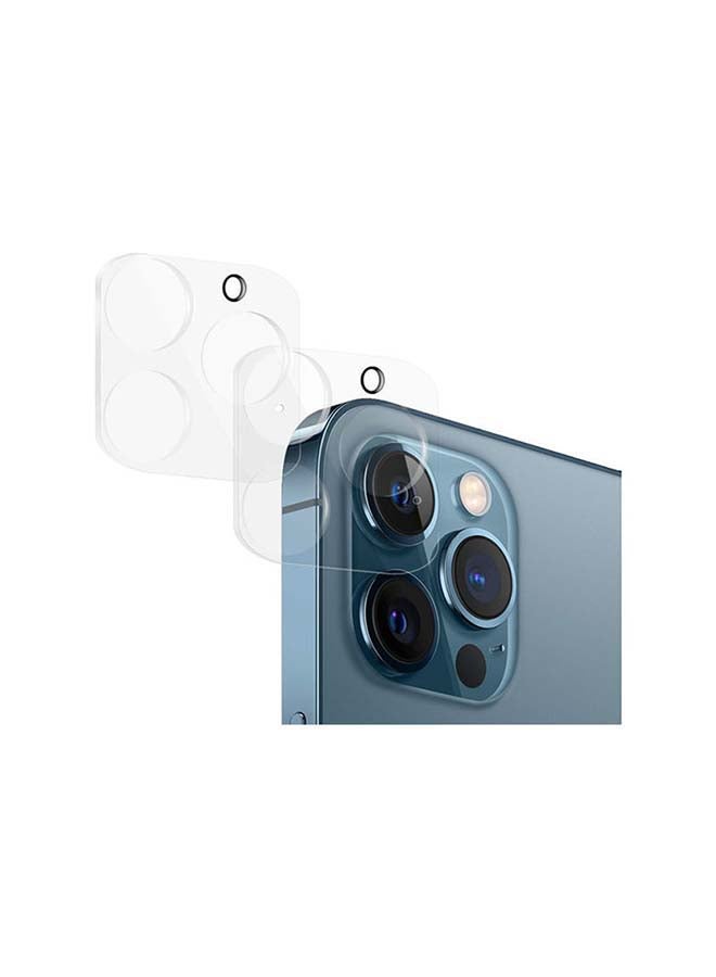O Ozone 2-Piece Glass Lens Protector For Apple iPhone 12 Pro Max Clear