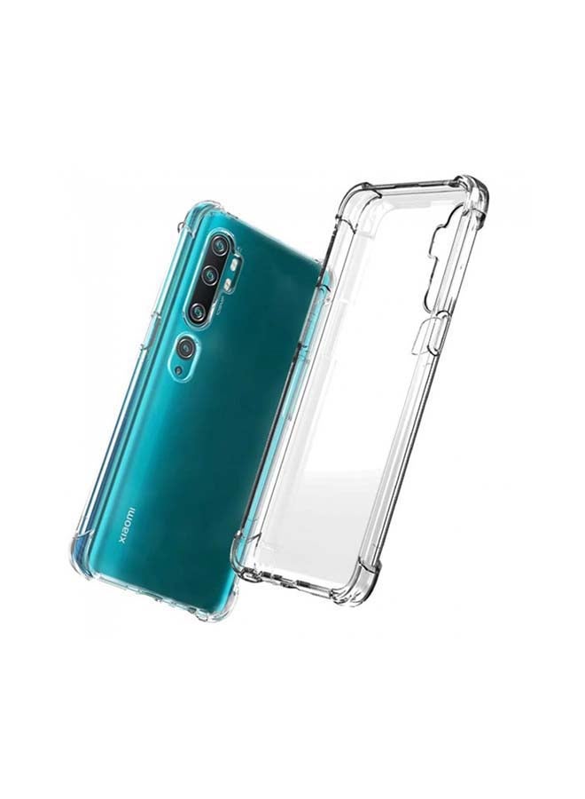 مارجون غطاء حماية جوريلا مقاوم للصدمات بحواف مرتفعة لهاتف شاومي CC9 برو لون شفاف شفاف - Image 1