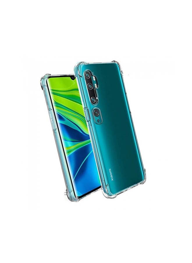 مارجون غطاء حماية جوريلا مقاوم للصدمات بحواف مرتفعة لهاتف شاومي CC9 برو لون شفاف شفاف - Image 3