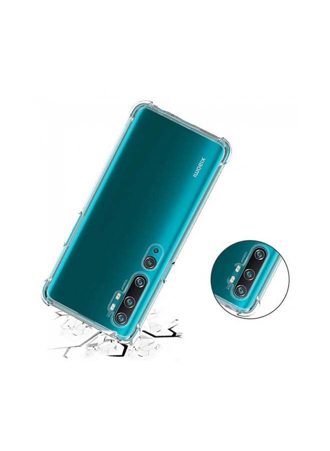 مارجون غطاء حماية جوريلا مقاوم للصدمات بحواف مرتفعة لهاتف شاومي CC9 برو لون شفاف شفاف - Image 4