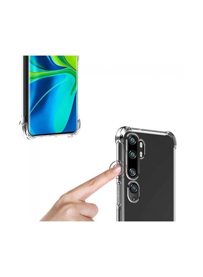 مارجون غطاء حماية جوريلا مقاوم للصدمات بحواف مرتفعة لهاتف شاومي CC9 برو لون شفاف شفاف - Image 5