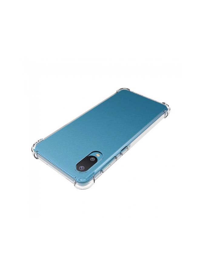 مارجون غطاء حماية شفاف بحواف ضد الصدمات من طراز جوريللا لهاتف سامسونج جالاكسي A02/M02 شفاف - Image 3