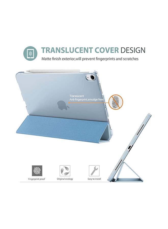 AMERTEER Protective Case Cover For Apple iPad Air 4 (2020), 10.9' inch Sky Blue - Image 2