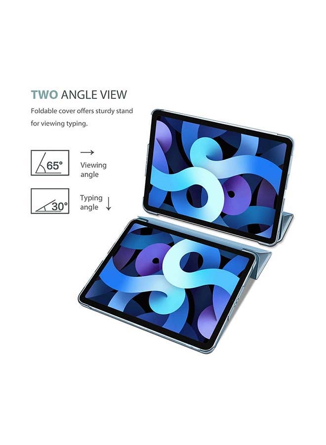 AMERTEER Protective Case Cover For Apple iPad Air 4 (2020), 10.9' inch Sky Blue - Image 3