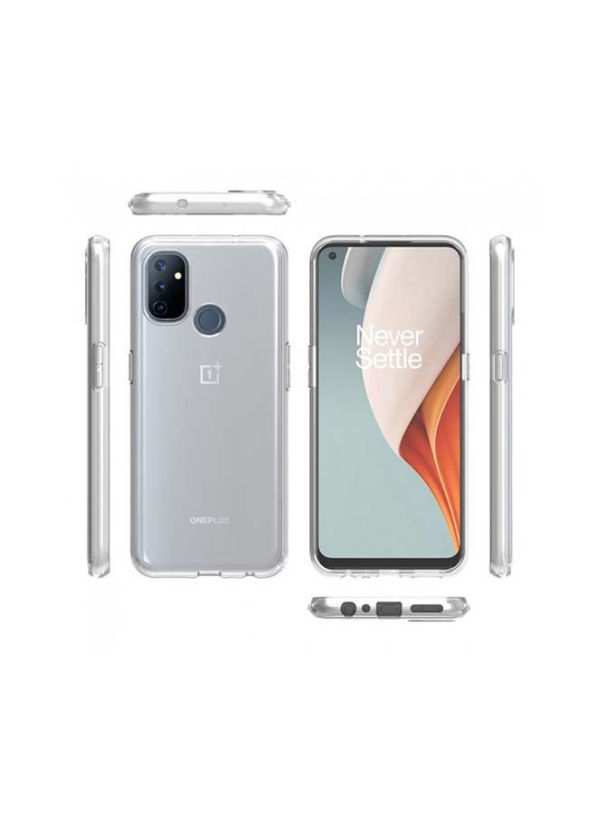 MARGOUN Protective TPU Case Cover For OnePlus Nord N100 Clear - Image 3
