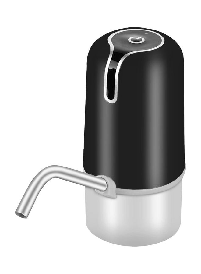 مضخة مياه شرب قابلة للشحن بمنفذ USB أسود 16x8x7.5سم  - Image 1
