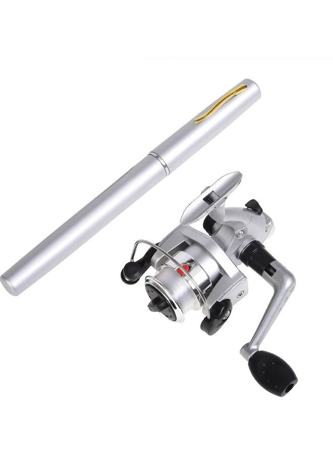 Generic Pen Fishing Rod And Reel Combo Aluminum Alloy 24x14.5x6.5cm  - Image 1
