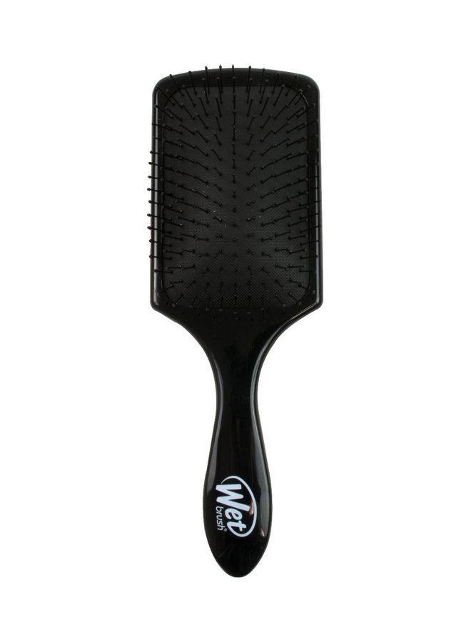 Wet brush Paddle Detangler Hair Brush Black 