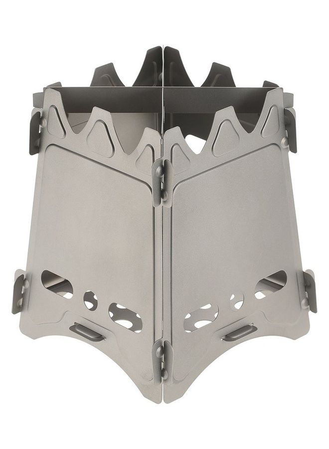 TOMSHOO Camping Wood Stove Portable Folding 17.7 X 15 X 2.7cm  - Image 4