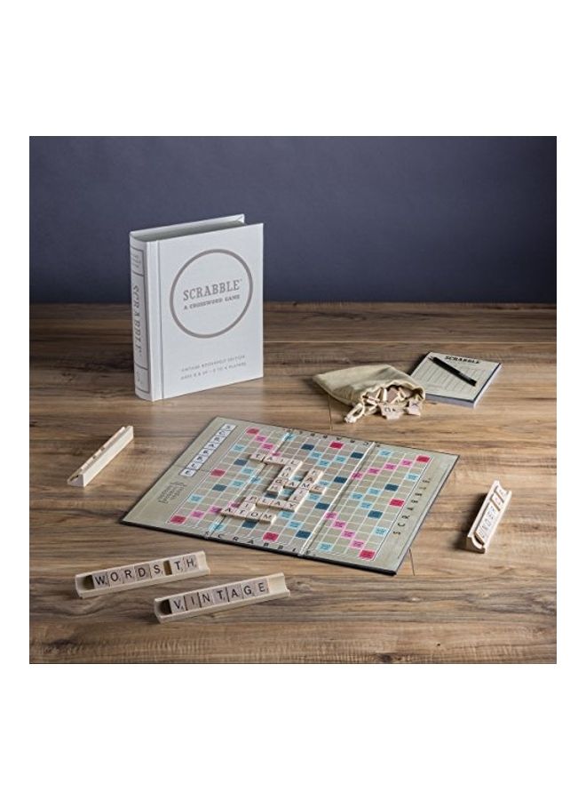 Winning Solutions Scrabble Vintage Edition Board Game - Image 1