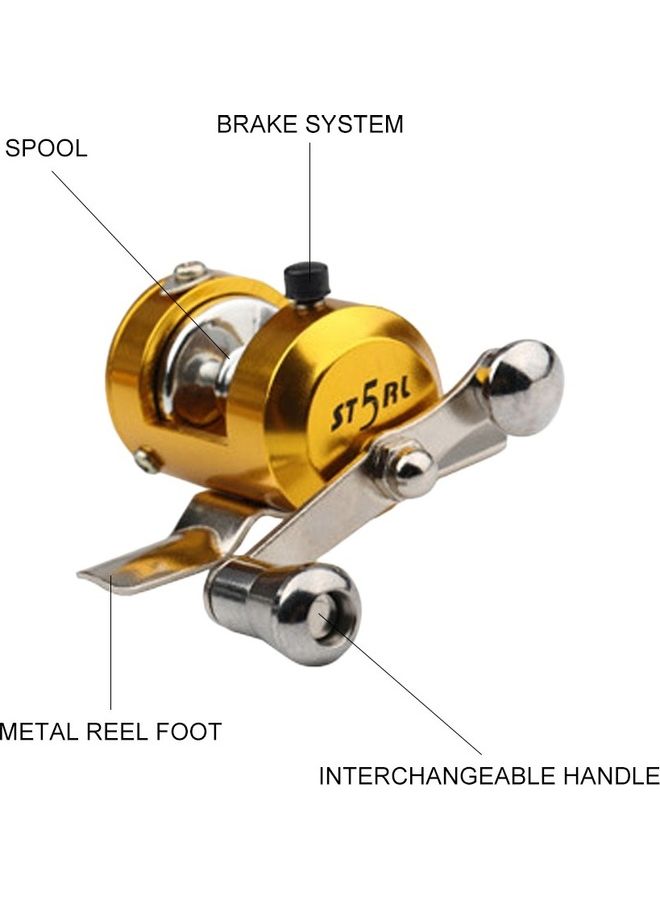 Generic Mini Detachable Fishing Rod 27x15x6cm  - Image 3