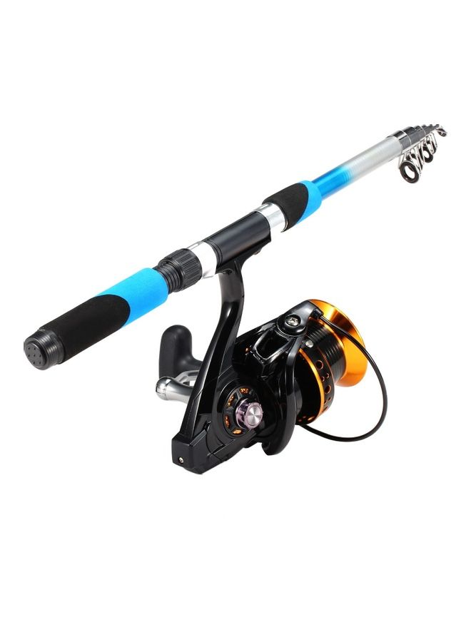 بكرة صيد دوارة كبيرة دوارة مع مقبض قابل للتبديل لليسار واليمين 17x17x13سم - Image 4