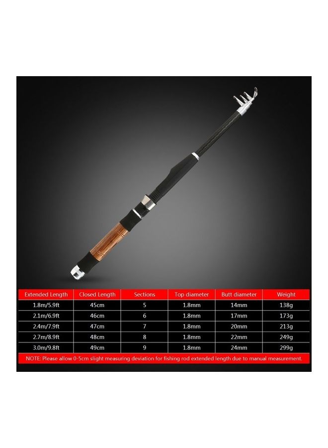 Generic - Portable Lure Rod Set Spinning Reel - Image 1