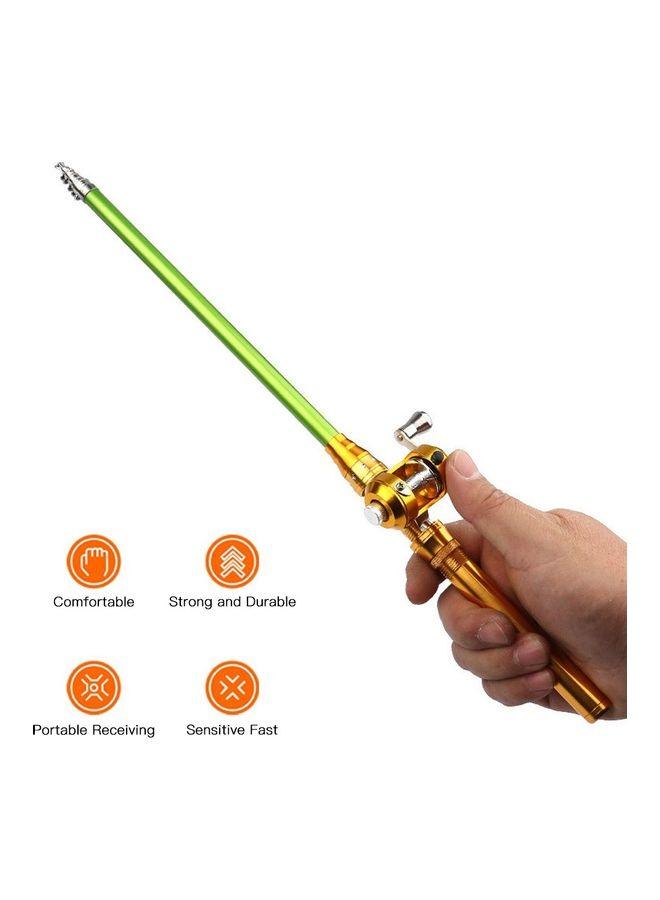 Generic Portable Aluminum Alloy Fishing Pole  - Image 2