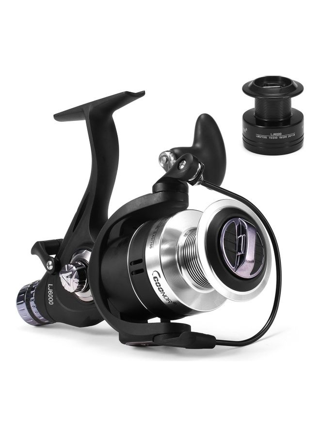 Dual Brake System Smooth Spinning Reel with Interchangeable Handle - v1618126678/N46446839A_1