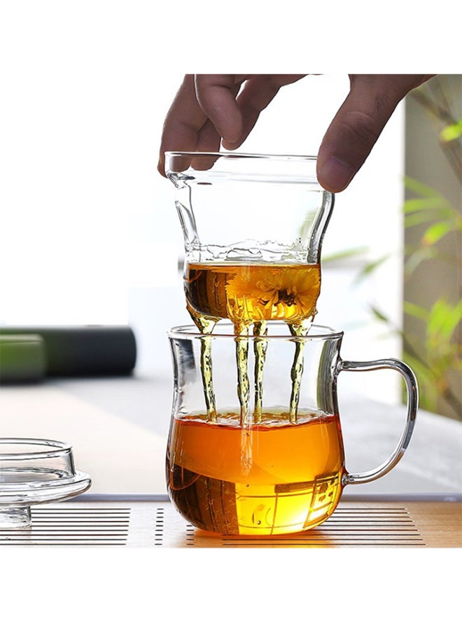 مج ومصفاة مع غطاء شفاف - Image 2