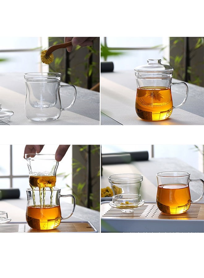 مج ومصفاة مع غطاء شفاف - Image 4