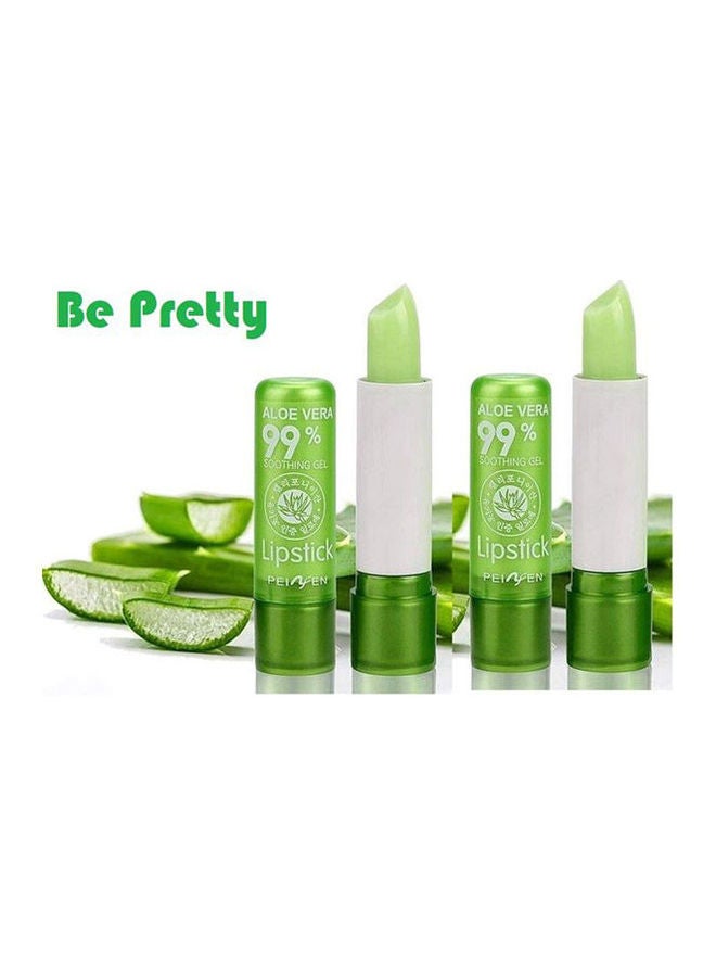 ألو فيرا مرطّب شفاه مغذ يدوم طويلا - 2 قطعة أخضر