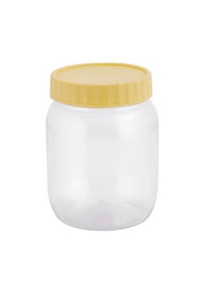 DELCASA Classic Transparent Jar Yellow/Clear 2000ml  - Image 1